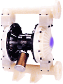 pompe plastique a membrane pneumatique