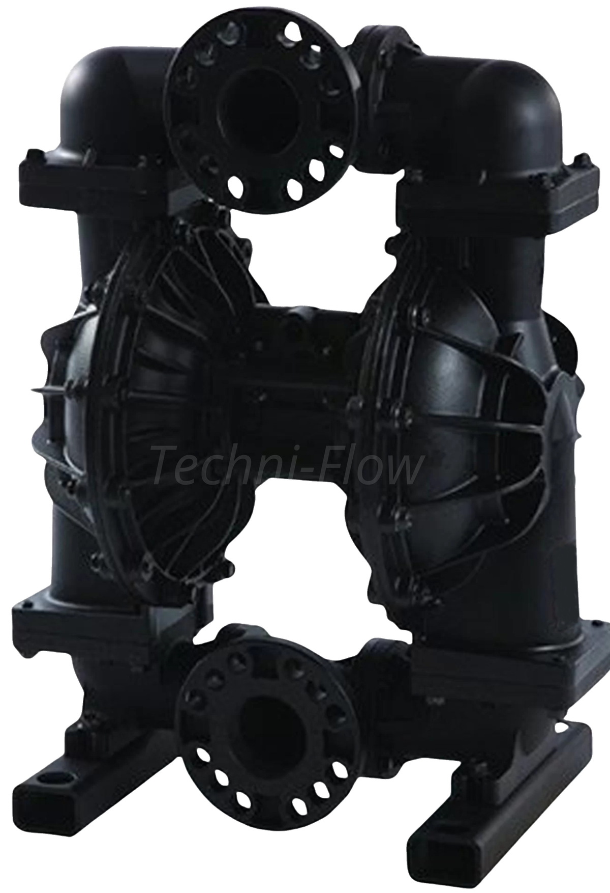 Pompe pneumatique double membrane aluminium Techni-Flow – gamme du 1/4 au 3 pouces, versions standard et ATEX