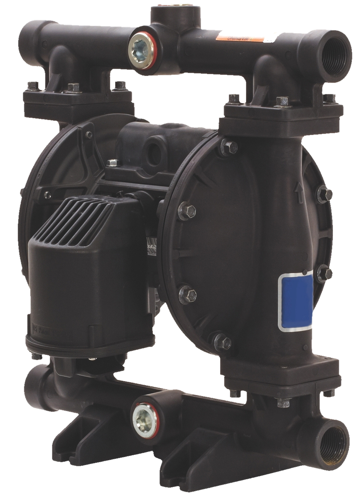 Pompe pneumatique à membranes TFG200 Techni-Flow aluminium – 1 pouce, débit jusqu'à 130 l/min