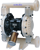 Pompes pneumatiques à membranes pour le traitement de surface